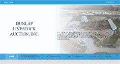 Desktop Screenshot of dunlaplivestock.com